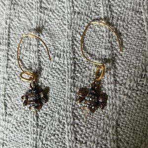 Custom made bee earring